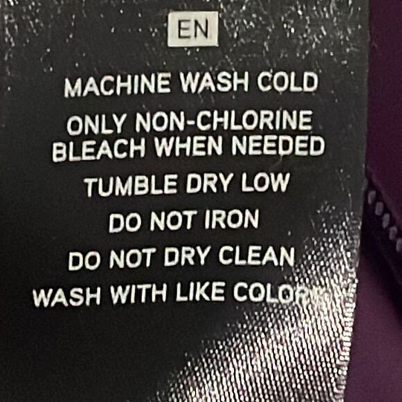 High Sierra purple zip front jacket with four pockets size Large NWOT - Picture 12 of 13